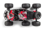 Carson 500404287 1:10 Sea Crawler 6x6 100% RTR Rojo - Coche RC como vehículo Anfibio, 100% RTR, para Tierra y Agua, Robusto y Resistente al Agua, con Mando a Distancia 2.4G
