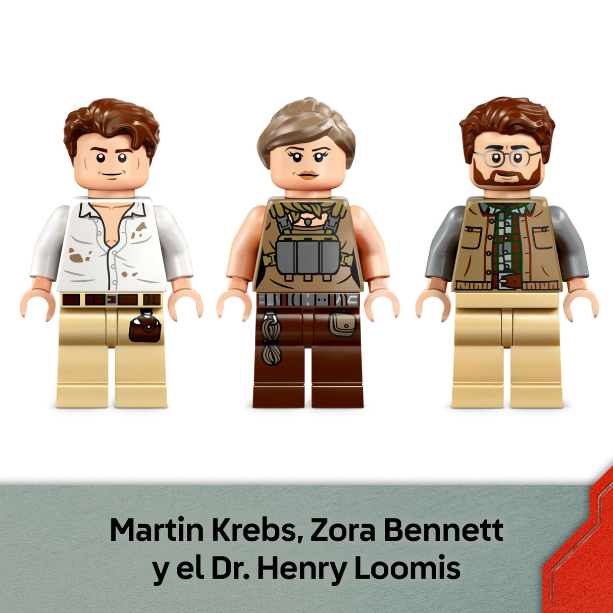 LEGO Jurassic World Misión de Seguimiento: Raptor y Titanosaurus - Dinosaurios de Juguete con 3 Minifiguras, Coche Todoterreno, Dron y Moto - Regalo para Niños y Niñas de 7+ Años 76973