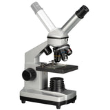 Bresser JUNIOR 40x-1024x Microscopio Set, negro, plata