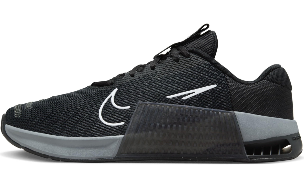 NIKE Metcon 9, Sneaker Hombre, Black White Anthracite Smoke Grey, 41 EU
