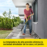 Kärcher Hidrolimpiadora K 4 Power Control Flex Home, presión: 130 Bar, caudal: 420 l/h, Rendimiento: 30 m²/h, 11,5 kg, Pistola de Alta presión, Boquilla Turbo, Lanza, Kit para el hogar