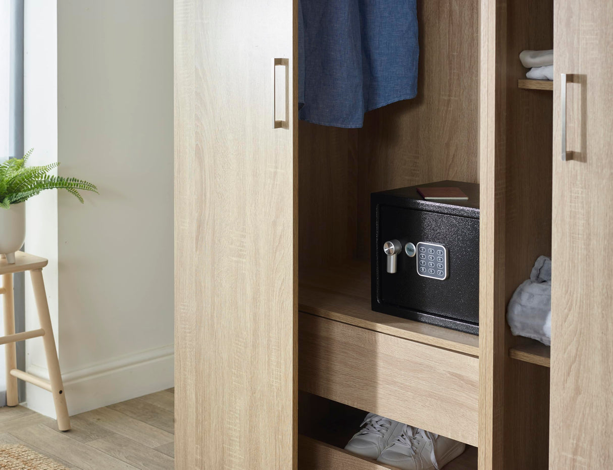 Yale YSV/250/DB1 - Caja Fuerte Gama Básica Mediana (Domestico), 250 x 350 x 250 mm