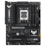 ASUS TUF GAMING B850-PLUS WIFI - Placa base AMD ATX, 14+2+1 etapas de potencia DrMOS 80A, DDR5, PCIe 5.0, 3 ranuras M.2, WiFi 7, Realtek 2.5Gb Ethernet, DisplayPort, HDMI, USB 20Gbps Tipo-C, Aura Sync