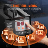 VEVOR Soldador por Puntos y Extractor de Abolladuras 3 kW Kit de Reparación de Abolladuras con Soldador de Pernos con 2 Pistolas de Soldadura 7 Modos Máquina de Reparación de Abolladuras para Autos