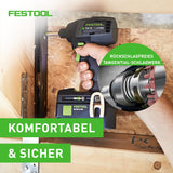 Festool Set de taladro atornillador y atornillador de impacto TID 18 5,0/4,0-Set TPC 18/4