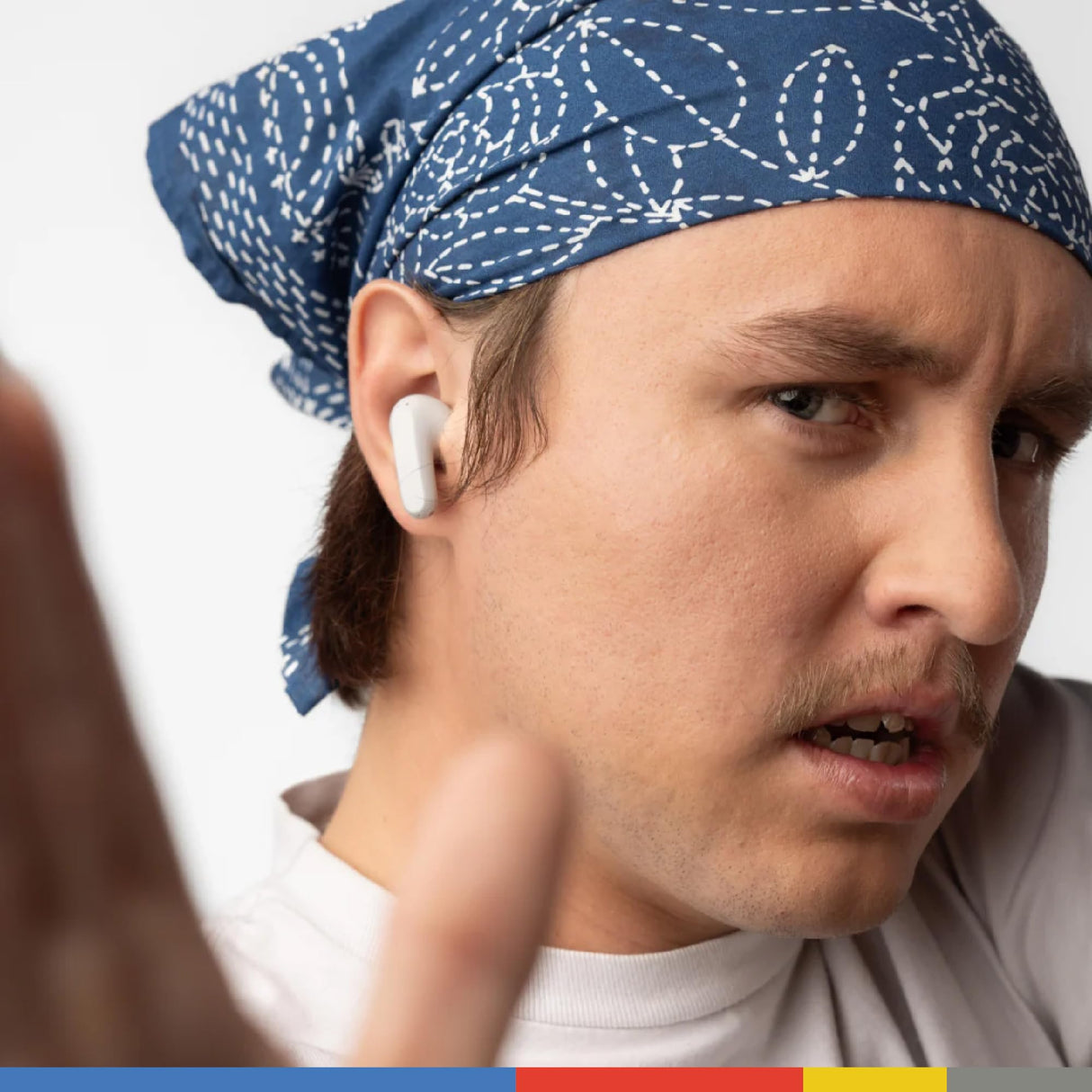 Skullcandy Rail ANC Auriculares In-Ear Inalámbricos con Cancelación de Ruido, 27 h de Autonomía, Micrófono, Compatibles con iPhone Android y Dispositivos Bluetooth. Bone