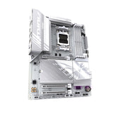 GIGABYTE B850 AORUS Elite WIFI7 Ice Placa Base - Procesadores AMD Ryzen Serie 9000, VRM Digital de 12+2+1 Fases, hasta 8200MHz DDR5 (OC), 1xPCIe 5.0 + 2xPCIe 4.0 M.2, LAN 2.5, WiFi 7, USB 3.2 Gen 2x2