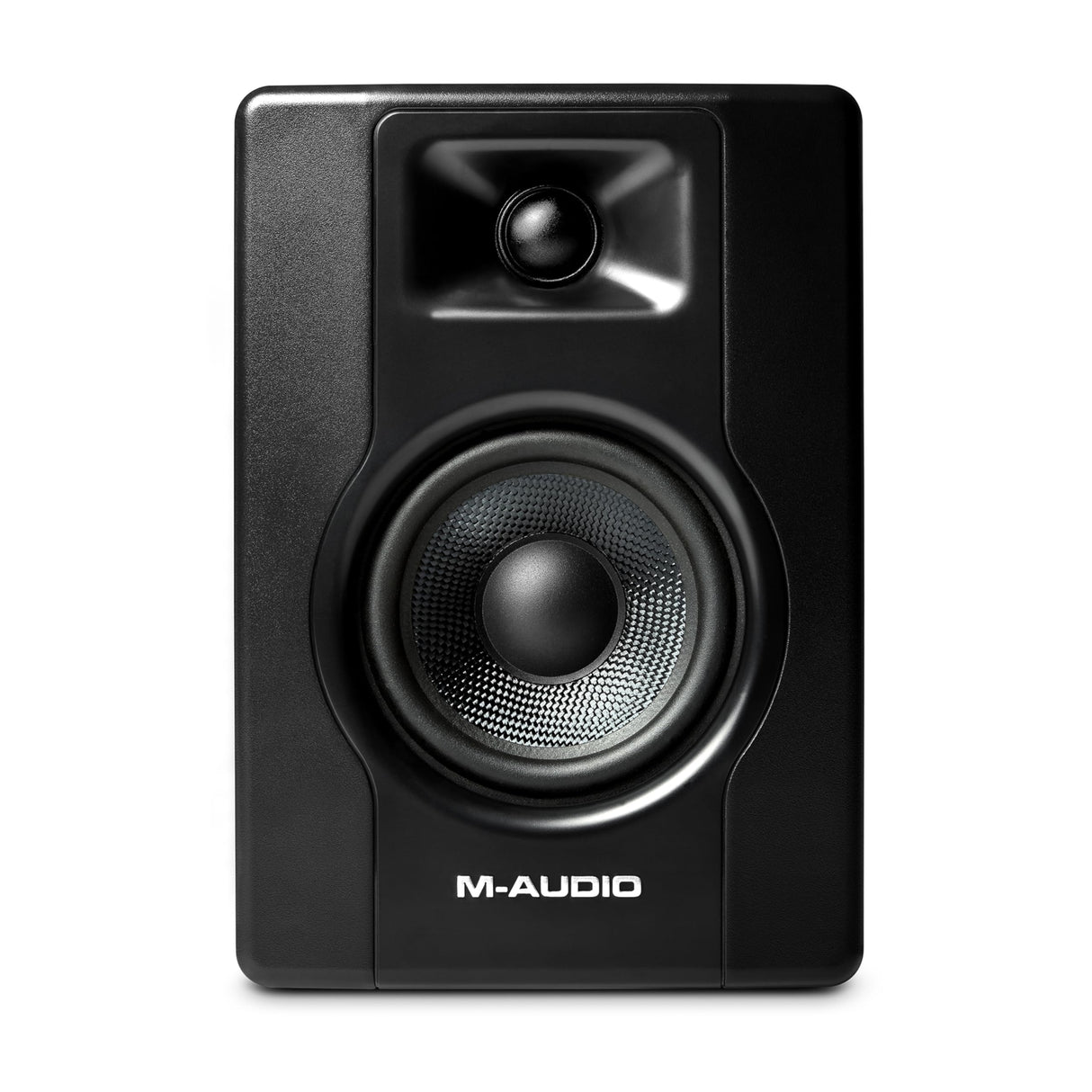 M-AUDIO BX4 Par 4.5" 120W Monitores de Estudio, Altavoces Autoamplificados para PC para videojuegos, producción musical, transmisiones en directo, podcast