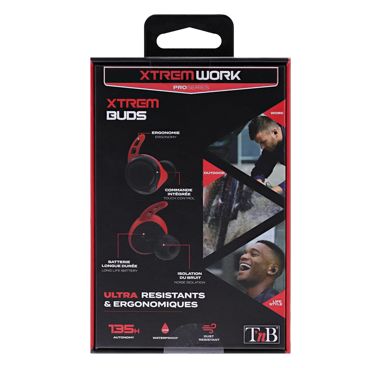 T'nB TWS XTREMWORK - Auriculares inalámbricos