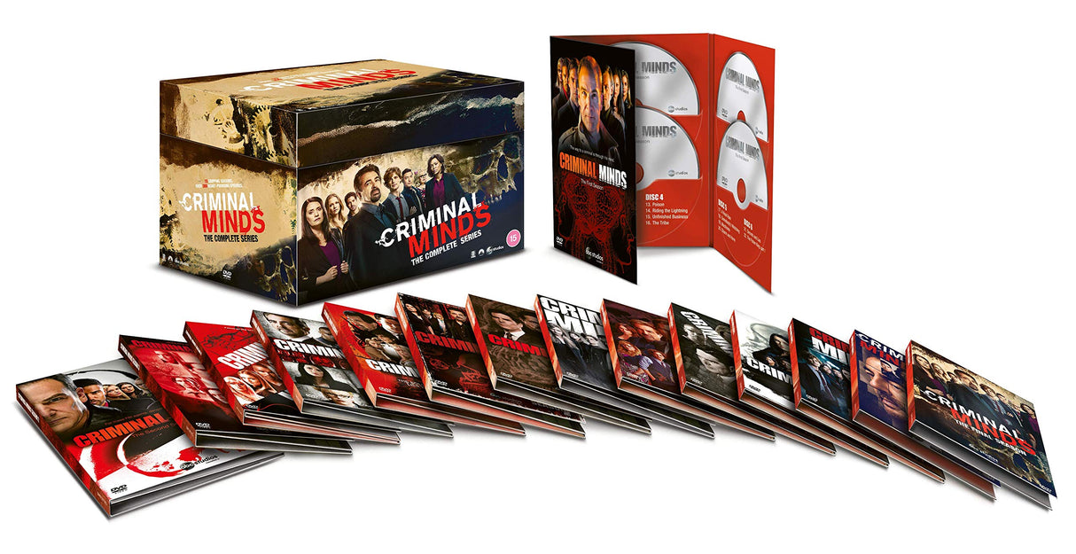 Criminal Minds Seasons 1-15 DVD Boxset
