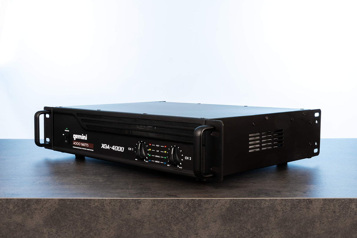 Gemini XGA-4000 Amplificador PA puenteable Limitador 4000W