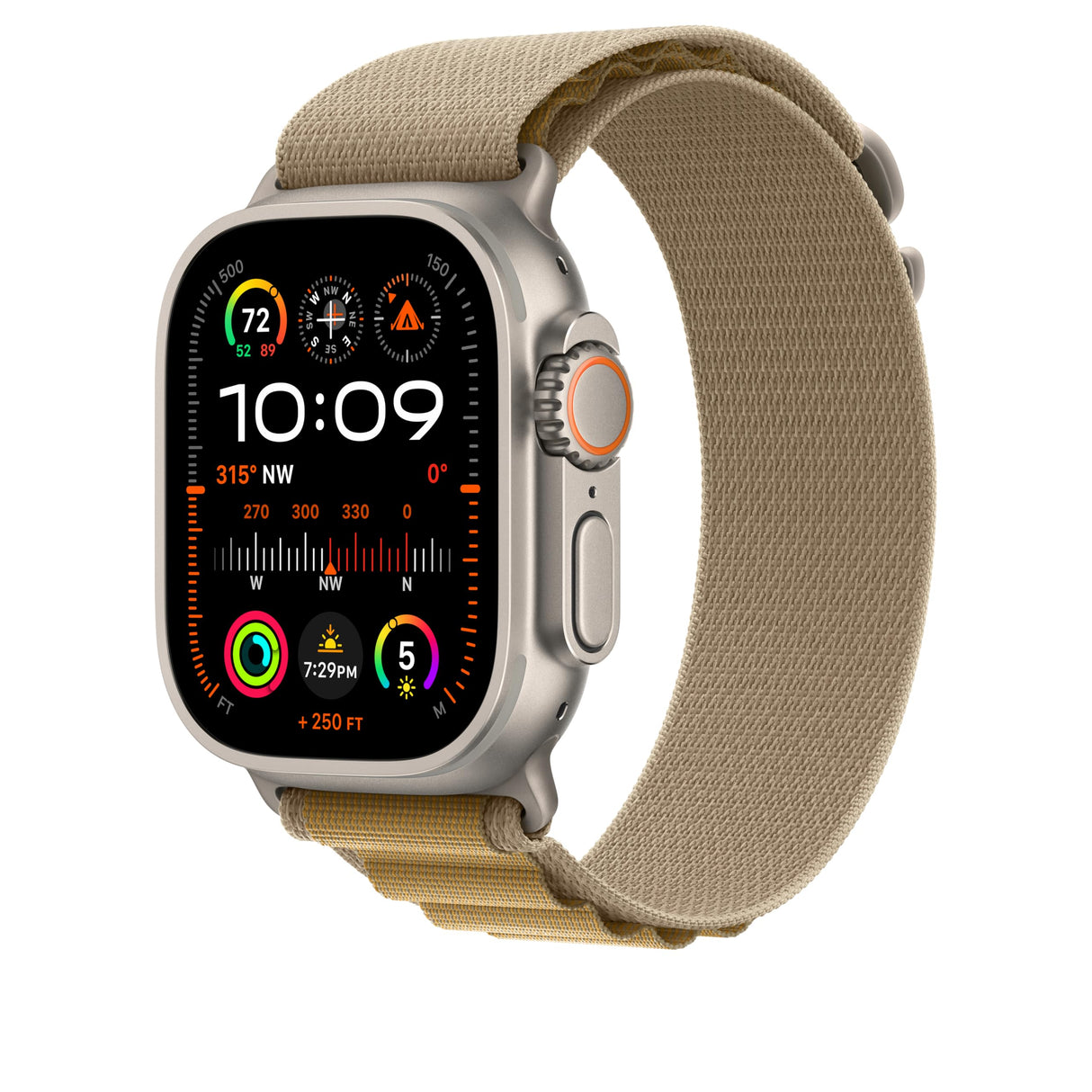Apple Watch Band - Correa Loop Alpine - 49 mm - Canela - Talla L