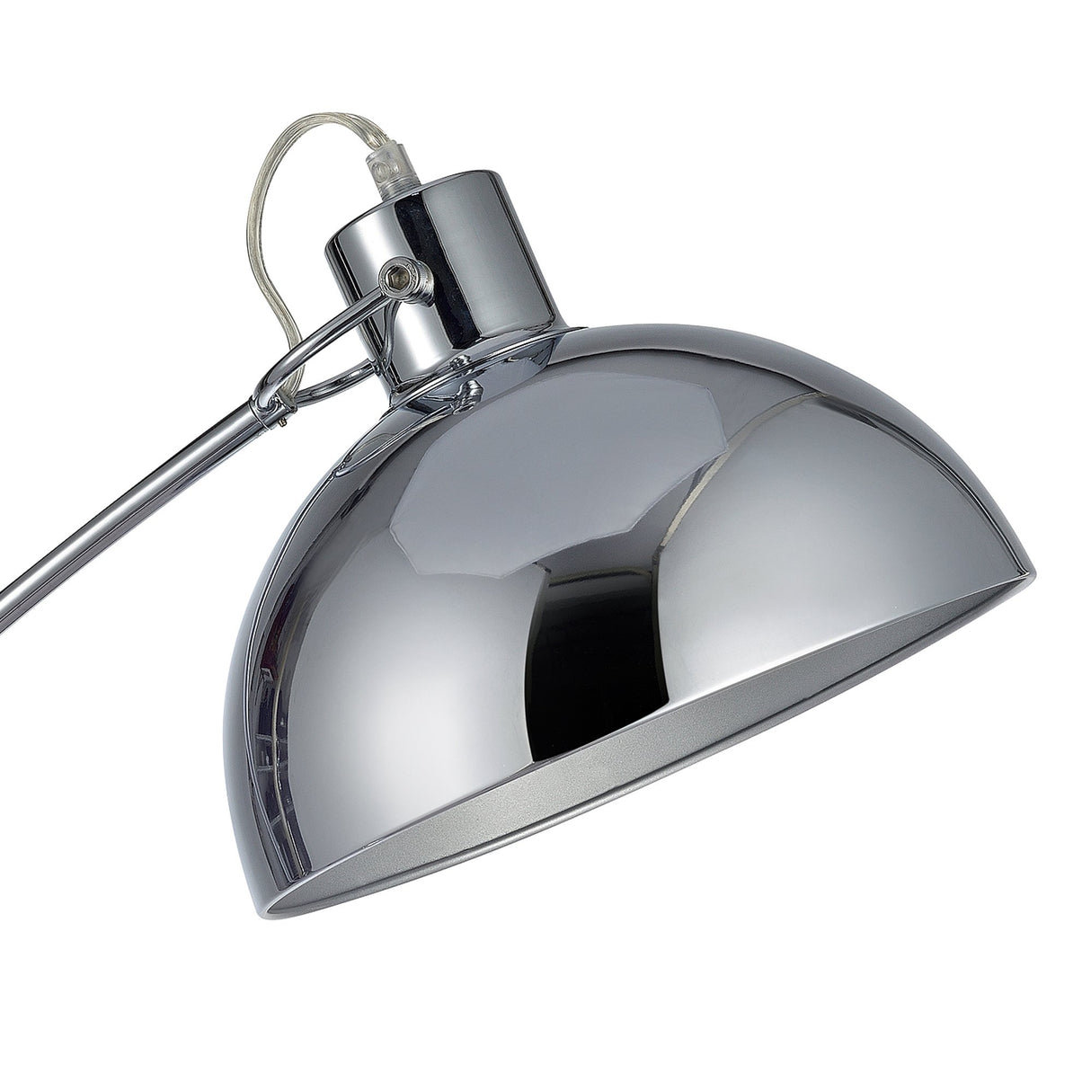 Versanora Lámpara LED de pie estándar cromada y curvada Arco VN-L00024EU