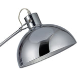 Versanora Lámpara LED de pie estándar cromada y curvada Arco VN-L00024EU