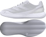 adidas Defiant Speed 2 Clay Tennis Shoe, Zapatillas de Tenis Mujer, FTWR White/FTWR White/Grey One, 42 EU