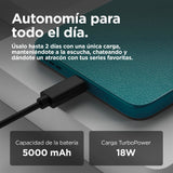 Moto g05 24GB (8G+16GB RAM Boost)/256GB Azul, España, Pantalla superbrillante de 6.67 Pulgadas, Sistema de cámaras de 50 MP, Modo Retrato con IA, Soft Luxe, Corning Gorilla Glass 3, batería 5200 mAh
