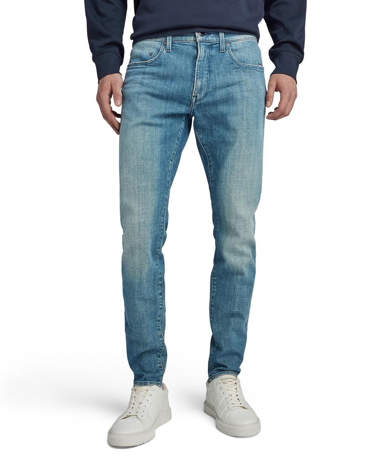 G-STAR Revend FWD Skinny Jeans Hombre, Azul (Faded Blue Pool D20071-d440-g121), 32W / 32L