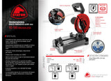 Tronzadora con disco de Widia TD 185 BRUSHLESS