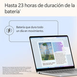 Microsoft Surface Laptop | Copilot+ PC | Pantalla táctil LCD 13'' | Snapdragon X Plus | 16GB RAM | Almacenamiento de 512GB | Último Modelo | Platino