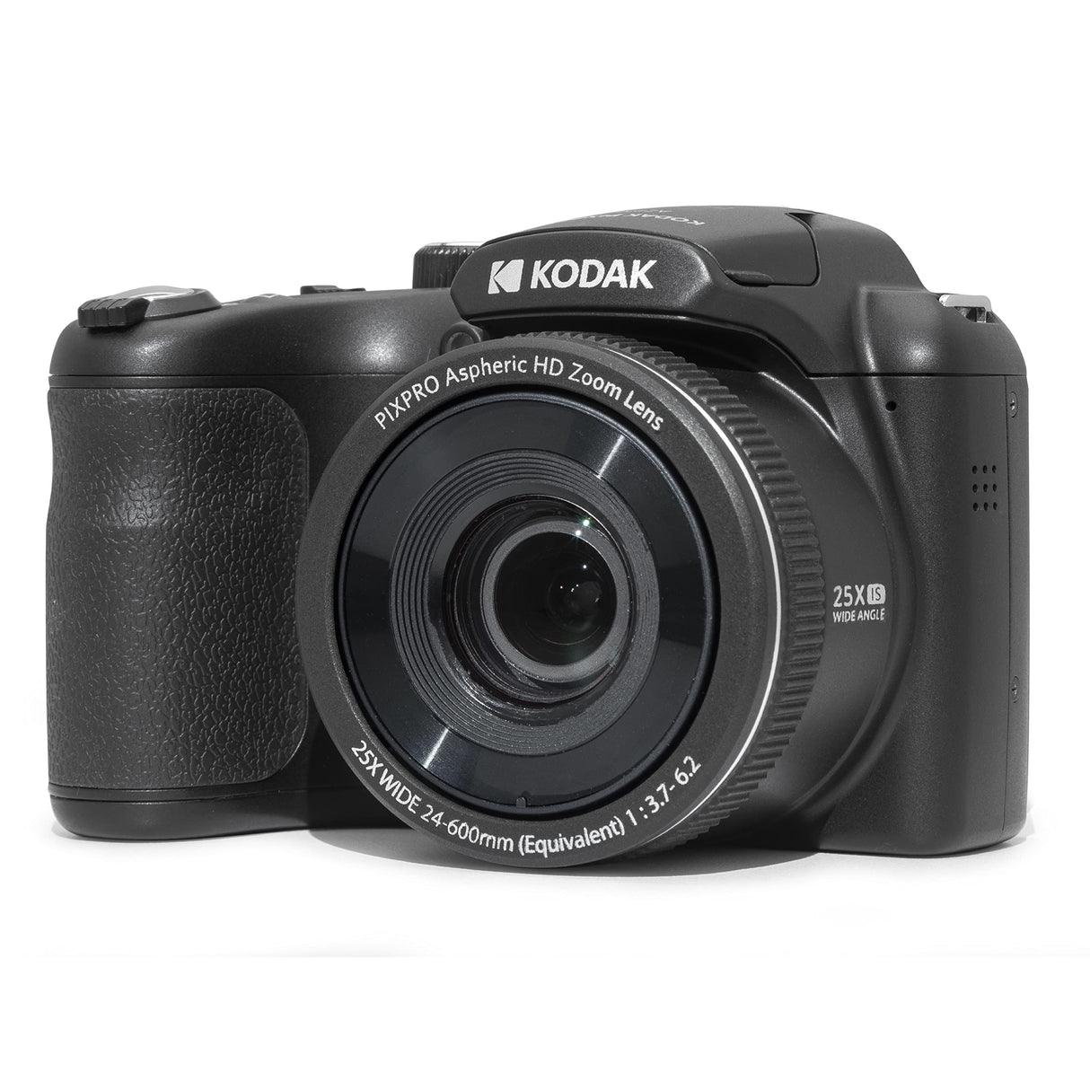 Kodak Pixpro Astro Zoom AZ255 - Cámara Digital Bridge de 16 MP, Zoom óptico de 25x, vídeo HD 1080p, Gran Angular de 24 mm, estabilizador óptico, Pantalla LCD de 3" - Negro