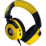 Razer Kraken V4 X Pokémon Edition - Auriculares USB con Cable para Juegos de PC - Controladores 40mm - micrófono cardioide retráctil - Sonido Envolvente - RGB - para PC y Consola | Pokémon Kanto