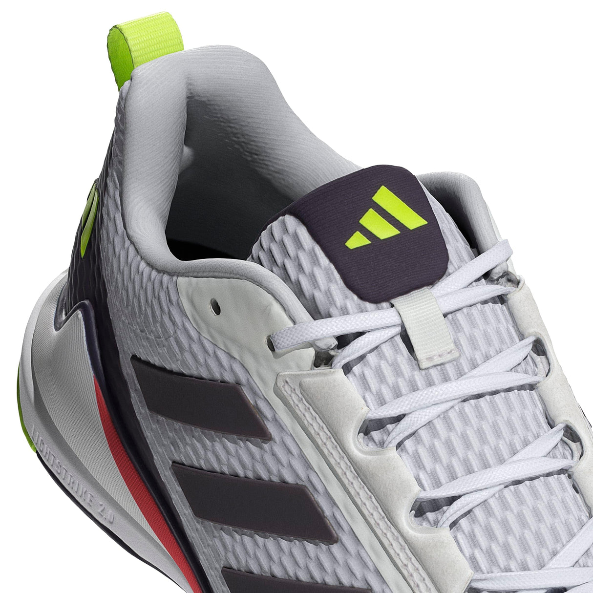 adidas Novaflight 2 Indoor Shoes, Calzado Deportivo Hombre, Cloud White/Aurora Met. / Aurora Plum, 40 EU