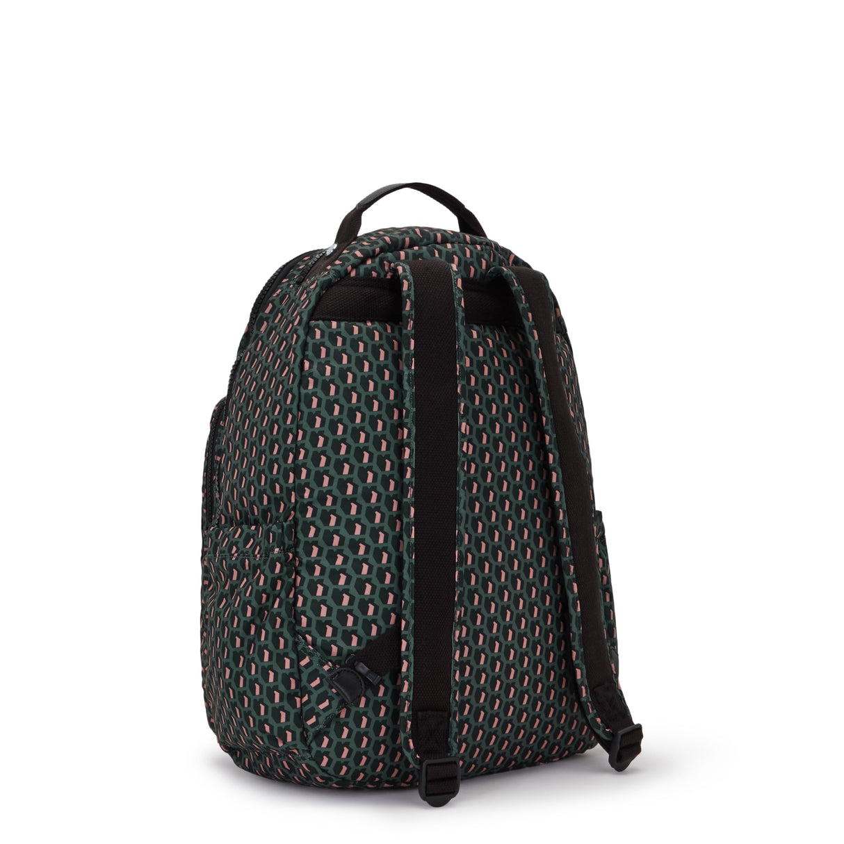 Kipling Seoul, Mochila con Protección Para Portátil 15", Impermeable, 44 cm, 27 L, 0.65 kg, Negro (3d K Pink)