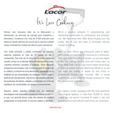 LACOR - 60513 - Cortador Profesional, Corta Patatas y Verduras en gajos, 4 Cuchillas de Acero Inoxidable, Corte Uniforme, Cocina Industrial