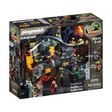 PLAYMOBIL Dino Rise 70925 Dino Mine, Tren minero con vehículos y trampas, Juguetes para niños a Partir de 5 años
