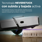 Shark PowerDetect Robot Aspirador, Vaciado automático, navegación 3D y LiDAR, Base antialérgenos, tecnología NeverStuck, para alfombras, Suelos y Pelo de Mascotas, WiFi/App, Blanco, AV2820VEEUWH