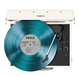 Mixx Audio - Platino de Vinilo portátil BT Revival 55 Stereo - Turquesa