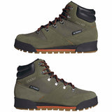 adidas Terrex Snowpitch Cold.RDY Hiking Shoes, Zapatos de Senderismo Hombre, Olive Strata/Bronze Strata/Orange, 46 EU