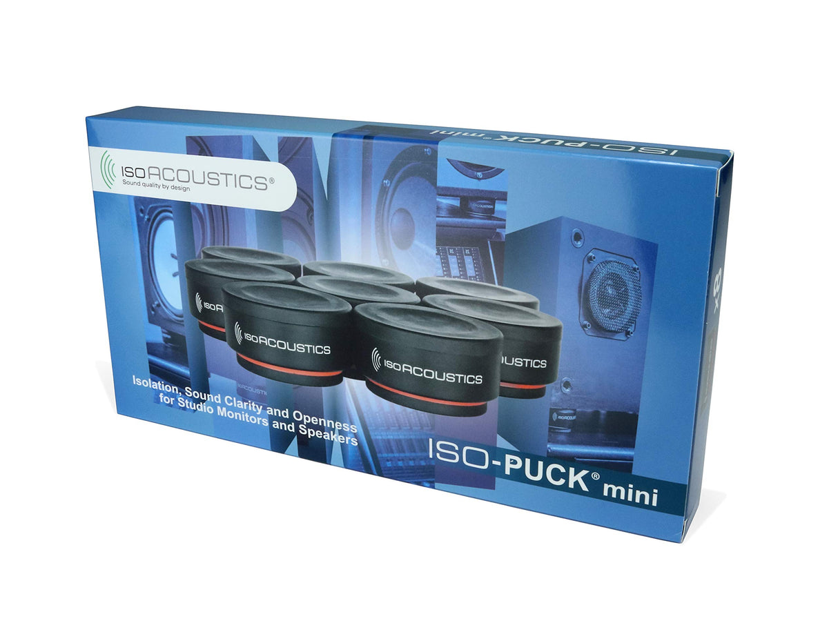 IsoAcoustics ISO-Puck Series aisladores (ISO-Puck Mini, Paquete de 8)