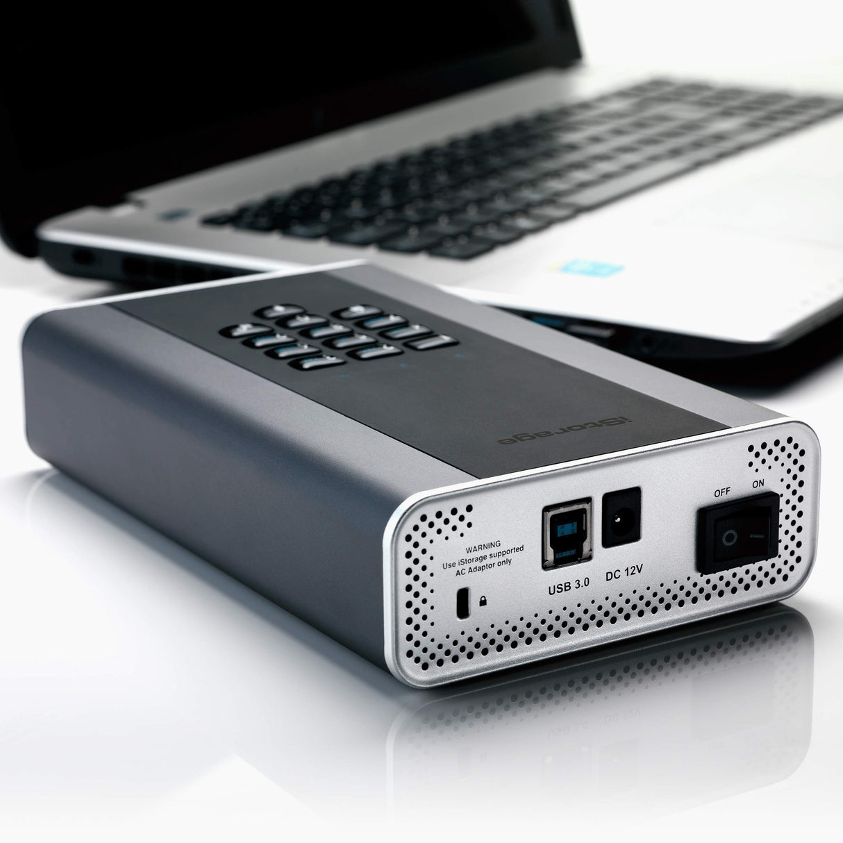 iStorage diskAshur DT2 18TB | Disco Duro de Escritorio | FIPS Nivel 2 | Cifrado de Hardware | Resistente al Polvo/Agua. IS-DT2-256-18000-C-X