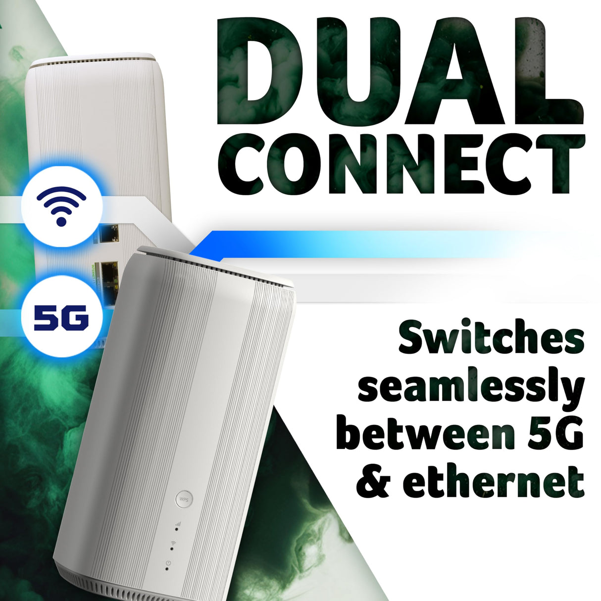 Enrutador 5G Acer Connect X6E, WiFi 6E, Conexión instantánea NFC, Tecnología 4x4 MU-MIMO, Compatible con múltiples Dispositivos