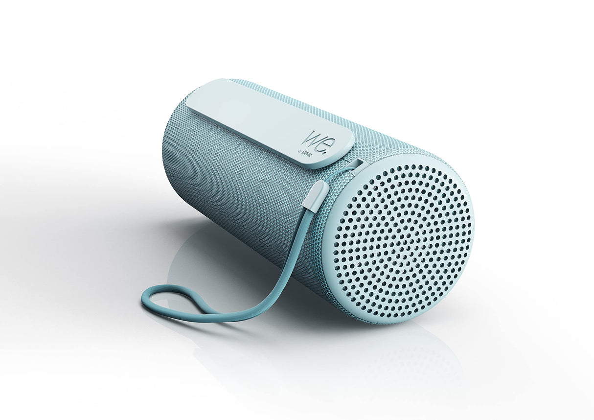 Loewe We Hear 1 Aqua Blue Altavoz Bluetooth para Exterior/Interior 40W, Resistente al Agua, portátil, Recargable, Calidad de Audio cristalina, Larga Vida útil, IPX6