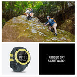 Garmin Instinct E, Reloj Inteligente con GPS, 40 mm, Resistente al Agua, Aplicaciones Deportivas integradas, Monitorización de la Salud, Notificaciones Inteligentes, Amarillo