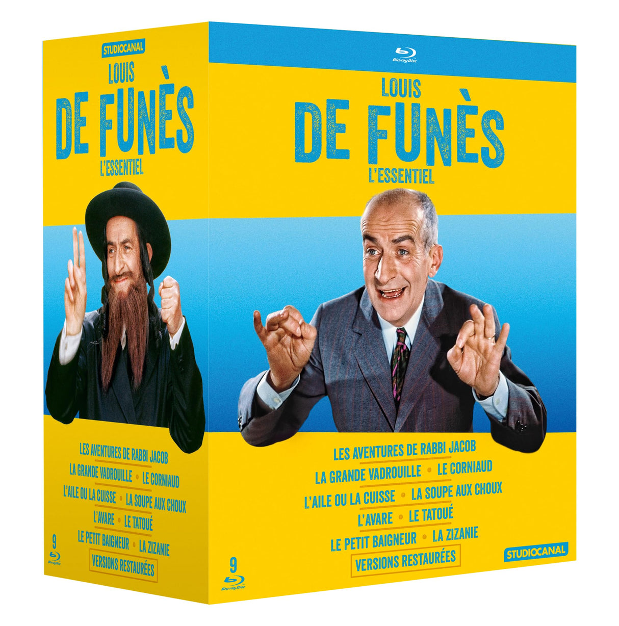Louis de Funès - L'Essentiel [Francia] [Blu-ray]