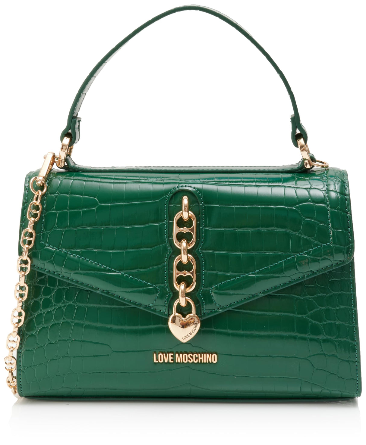 Love Moschino Bolso de Mano Mujer Verde Talla única