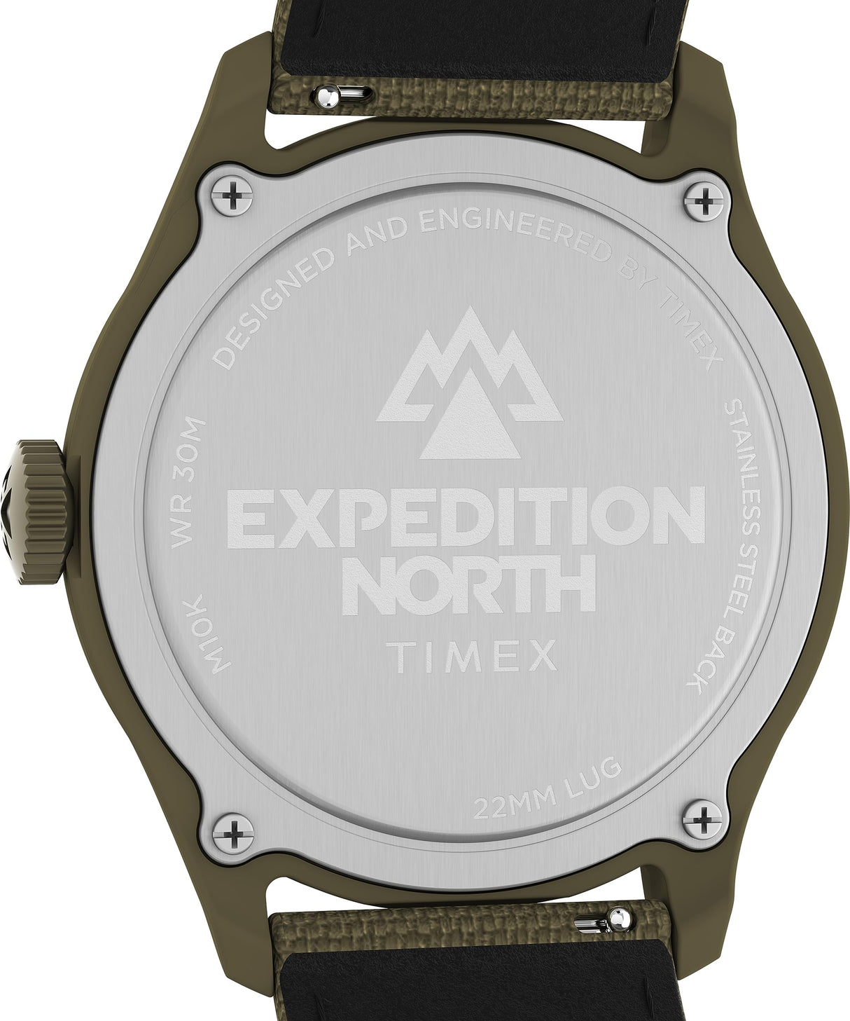 Timex Expedition North - Reloj de 43 mm para hombre, eco-friendly marrón, correa de liberación rápida de dos piezas, esfera marrón, caja marrón TW2W23500