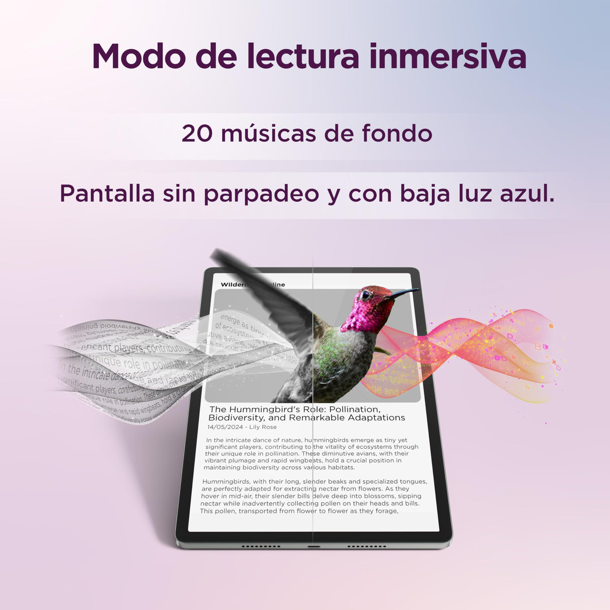 Lenovo Idea Tab Pro – Tablet 12.7" 3K (MediaTek Dimensity 8300, 8 GB RAM, 256 GB UFS 4.0, 144 Hz, Wi-Fi 6E, Bluetooth 5.3, Android 14) Verde - Incluye Pen
