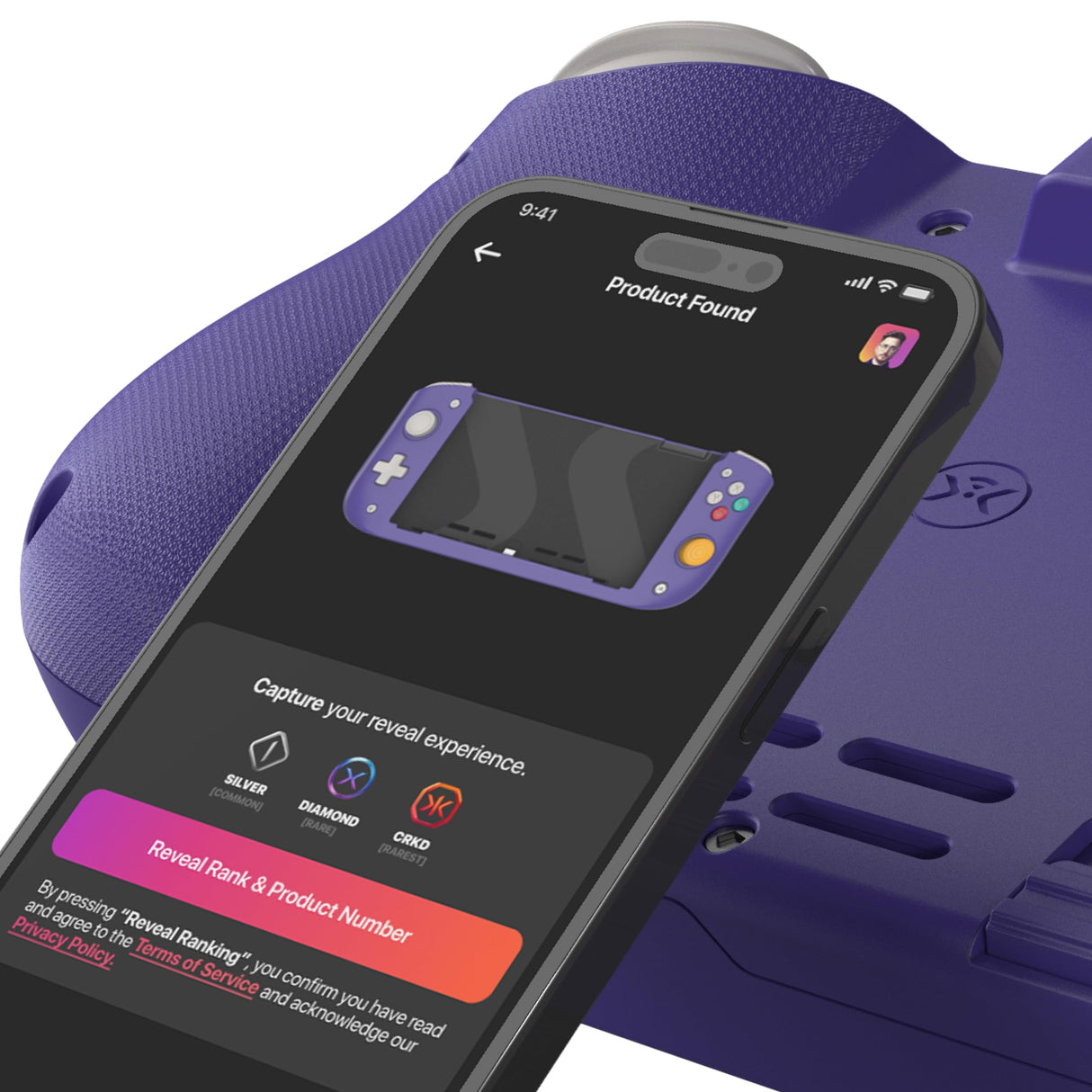 CRKD Nitro Deck Limited Edition (Retro Purple) For Nintendo Switch & Switch OLED