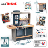 Smoby- Cocina Infantil Evolutiva con Sonidos, Encimera Elevable hasta 8cm Extra, 31 Accesorios, 4 Electrodomésticos, Juguete Niños Niñas A Partir de 3 años (7600312308)