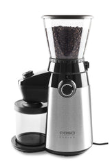 Caso Barista Flavour, Eléctrico Diseño de Molinillo de café, Grado de molienda en 15 Niveles con Molinillo de Acero Inoxidable Resistente, aromaschonend, para un café & Café expreso