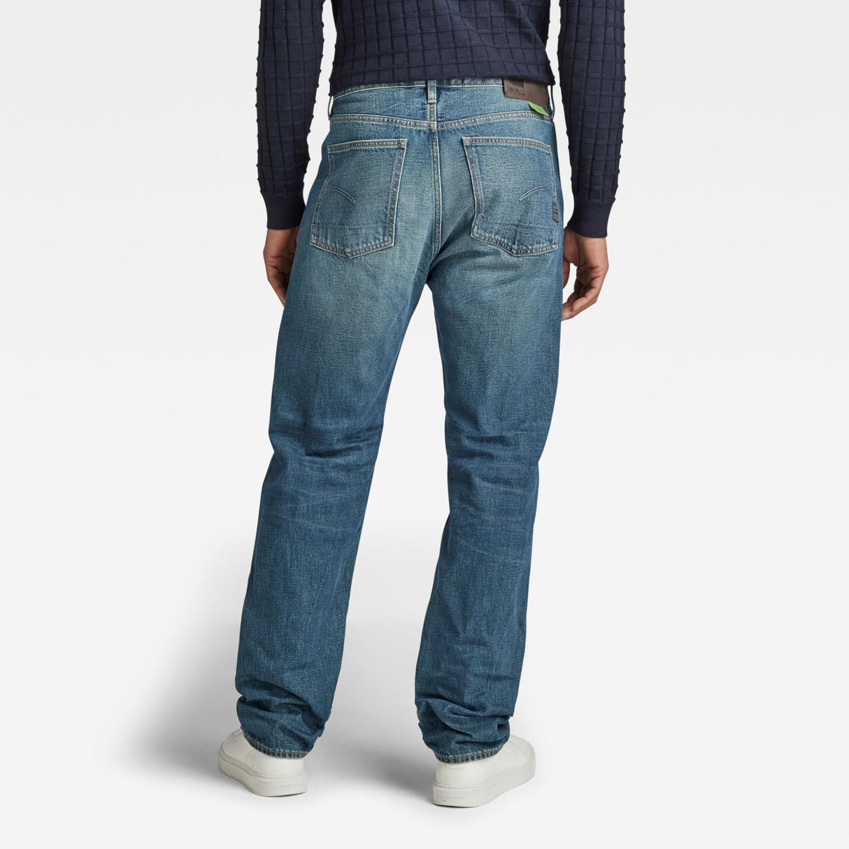 G-Star Para Hombre Jeans Type 49 Relaxed Straight, Azul (antique faded fern blue D20960-D184-D352), 34W / 36L