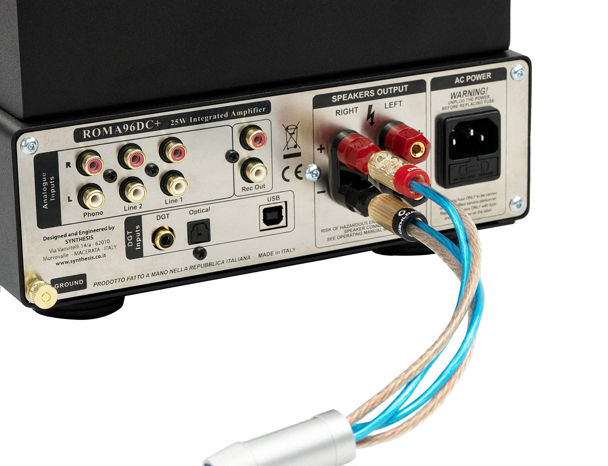 Oehlbach Bi Tech 4 - Juego de cables con conectores para altavoces (2 x 4 m)