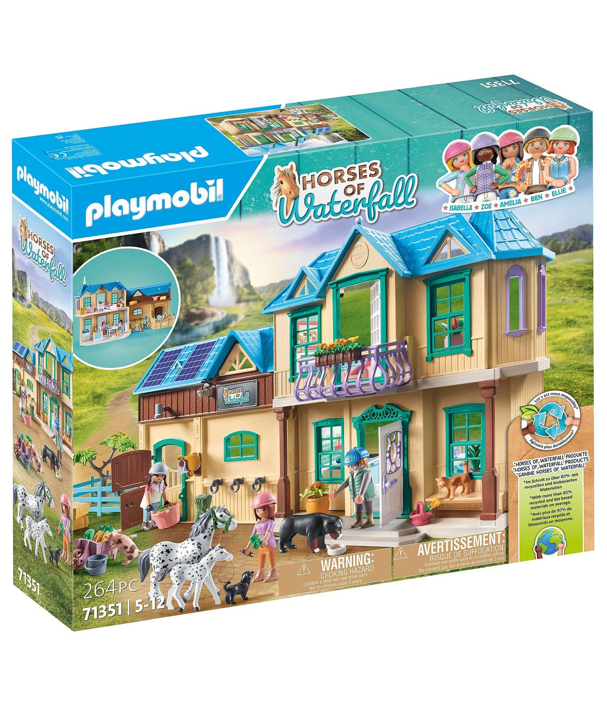 PLAYMOBIL Rancho Waterfall