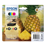 Epson Tinta Original Multipack 4 Colores 604XL - Cartucho Negro, Cian, Magenta y Amarillo en Tamaño XL