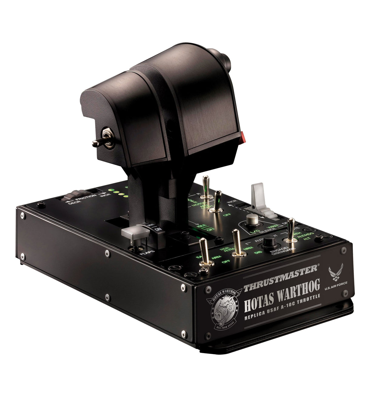 Thrustmaster - Hotas Warthog Dual Throttle - Réplica de mandos de potencia dobles del A-10C con licencia de la U.S. Air - Force para PC (Windows)