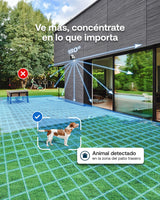 Arlo Ultra 2 Camara de Vigilancia WiFi Exterior 4K, Camara de Vigilancia WiFi Interior, Sensor de Movimiento, Alarmas Para Casa, Requiere Smart Hub Que Se Vende Por Separado, Cámara Adicional, Negra